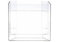 PETG Horizontal Clear Glove Dispenser Holder 2 Boxes Wall Mounted Type