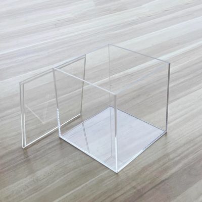 Factory Customized  Acrylic Display Cube Box  Clear Acrylic  Storage Display Box
