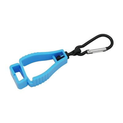 Custom High Strength POM Plastic Glove Clip with Anti-lost Hook for Multi-functional Industrial Use