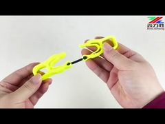 Ekologi - Ramah Kerja Gloves Sabuk Klip 16,26cm Total Panjang Untuk Pertambangan / atap