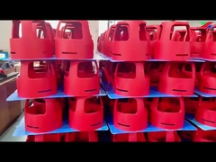 Warna yang dapat disesuaikan Bangku Langkah Bulat dengan Casters yang dapat ditarik - Permukaan Non-Slip