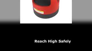 Bangku 15 Langkah Merah Kapasitas 300lb