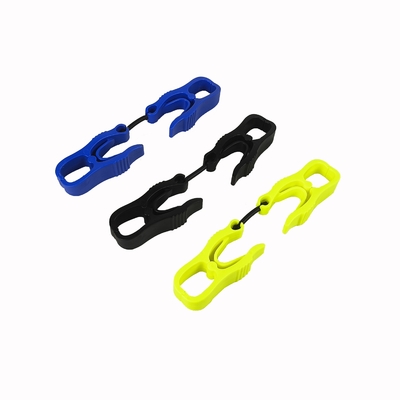 Multifunctional Gloves Hook Clip Holder Hanger Disesuaikan Portabel Keamanan Plastik Gloves Clip Keamanan Alat Kerja