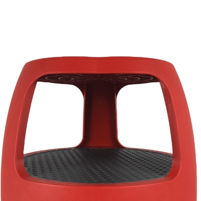 500 Pounds Kapasitas Plastik Step Bangku 37,5cm Lebar dengan Non-slip tapak