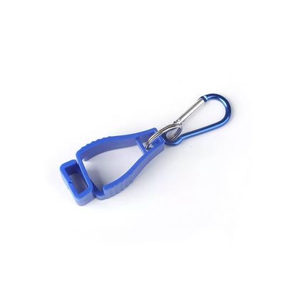 Safety Work Gloves Anti-lost Glove Grabber High Strength POM Plastic Fixing Buckle Glove Clip Holder With Dual Clips
