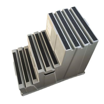 Bangku Step yang Dapat Ditumpuk dengan Kapasitas Beban 500 lb yang Tahan Lama dengan HDPE Ramah Lingkungan dan Desain Anti Selip