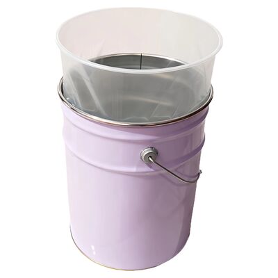 Hot Sale Custom Round Polyethylene Drum Liner untuk 20 Liter Bucket Pail Liner Bag untuk Painting Bucket