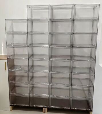 Kotak Plastik Besar Bening untuk Pengepakan dan Penyimpanan Wadah Plastik Transparan untuk Pengepakan