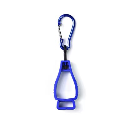 Penjepit Sarung Tangan Pengaman Kustom dengan Carabiner untuk Pekerjaan Konstruksi Outdoor