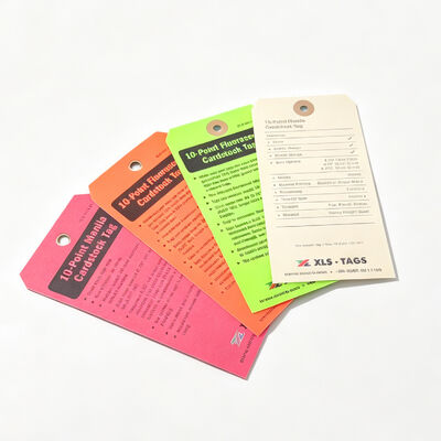 Custom Waterproof Tear Resistant Plastic Hang Tag untuk Keamanan Industri dan Lockout Aplikasi